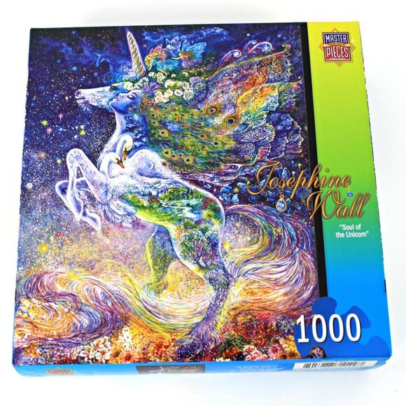 Josephine Wall Soul of the Unicorn 1000 pc Puzzle - Picture 1 of 10